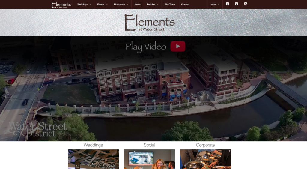 Elements at Water Street a Naperville Wedding Photographers dream