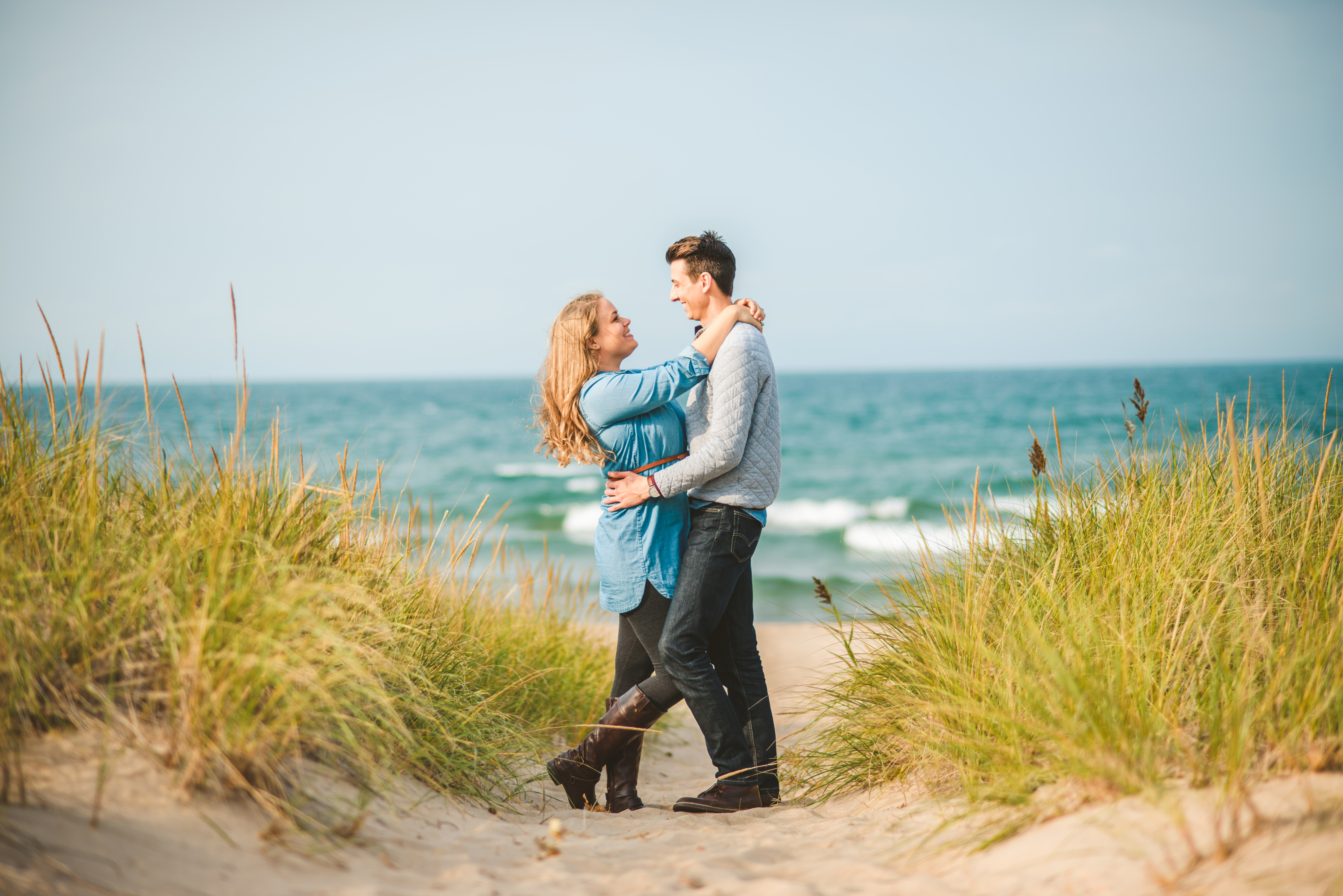 Indiana Dunes engagement session 3